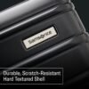 Samsonite Omni 2 Hardside Expandable Luggage with Duel Spinner Wheels, Midnight Black, 3-Piece Set (CO/MED/LG) - Image 6