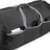 Amazon Basics 100L Nylon Duffel Bag with Multiple Zippered Pockets, Lightweight yet Durable, 50-Pound Weight Capacity, Black, 32.5 x 17 x 11.5 Inches - Image 5