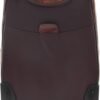 Wheeled Cabin Size Suitcase Real Brown Leather Luggage Travel Bag Trolley Carlos - Image 7
