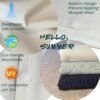 UPF50+ Sun Protection Scarf for Women Travel Shawl Wraps Thin Lap Blanket Outdoor Pashmina Shawls Summer Gift - Image 7