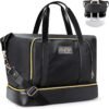 Womens Travel Weekender Bag, Travel Bag, Duffle Bag, Overnight Bag with shoe compartment, Carry on Bag
