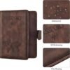 Eoehro Passport Holder for Travel Essentials, Passport Wallet Cover Case for Travel Must Haves Accessories,Passport Book Holders for Women and Men(coffee) - Image 5