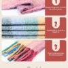 MissShorthair Oversized Chunky Scarf for Women Winter Warm Colorful Blanket Big Scarfs Plaid Thick Scarves Soft Fluffy Shawl - Image 6