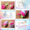 5 Pcs Collapsible Water Bottles 16 oz Portable Foldable Water Bottles Silicone Leak Proof Travel Water Bottle Reusable Sports Water Bottle with Metal Clip for Camping Hiking Travel (Mixed Color) - Image 4
