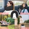 Stuffable Travel Pillow for Extra Luggage, Travel Neck Pillow Stuffable with Clothes, Stuffable Neck Pillow for Travel, Velvet Travel Neck Pillow Storage Bag, Fillable Luggage Pillow (Black) - Image 7