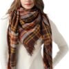 DOFOWORK Scarfs for Women - Scarves for Women Winter Warm, 55" x 55", Large Soft Blanket Scarf Women Scarf Wrap Shawl