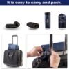 Travel & Camping Comfortable Memory Foam Pillow with Extra Cotton Cover – Easy to Carry Portable Bag - Image 3