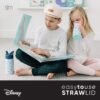 Simple Modern Disney Princess Kids Water Bottle with Straw Lid | Reusable Insulated Stainless Steel Cup for Girls, School | Summit Collection | 14oz, Princess Rainbows - Image 6
