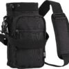 Nuovoware Water Bottle Carrier, 40oz Bottle Carrier Sports Insulated Water Bottle Holder with Adjustable Shoulder Strap, 2 Pockets Flask Sling Bag Drawstring Pouch for Climbing Hiking Walking