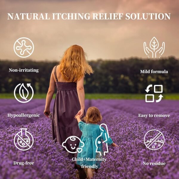 Bug Bite Itch Relief Patches 54 Count, Cute Duck Hydrocolloid Patches for Various Groups of People,Travel Essentials Itch Mosquito Relief for Various Groups of People - Image 2