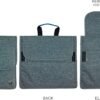 Airplane Pocket Organizer | Tray Table Cover | In Flight Seat Back Organizer Bag | Commuter Essential Travel Bag | Media Pouch For Flying | Travel Gift | Attaches To Luggage - Image 4