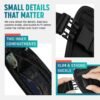 Money belt for travel - RFID slim passport holder men/women travel wallet hidden pouch under clothes to protect your information and money travel fanny pack for men/women bag travel essentials - Image 3