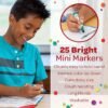 Crayola Pip Squeaks Marker Set (65ct), Mini Washable Markers for Kids, Kids Art Supplies for School, Kids Travel Activity, 4+ - Image 9