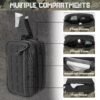 QT&QY Tactical Toiletry Bag For Men Hygiene Bag EDC Military Tool Molle Pouches Small Dopp Kit Mens Shaving Kit Travel shower Bags - Image 4