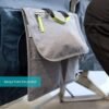 Airplane Pocket Organizer | Tray Table Cover | In Flight Seat Back Organizer Bag | Commuter Essential Travel Bag | Media Pouch For Flying | Travel Gift | Attaches To Luggage - Image 7