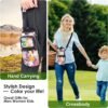 icolor Water Bottle Carrier Bag with Strap 25/32/40/64oz Crossbody Water Bottle Holder with Phone Pocket Sling Sleeve Insulated Neoprene Water Bottle Pouch for Walking Hiking Travelling - Image 5