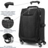 Travelpro Maxlite 5 Softside Expandable Carry on Luggage with 4 Spinner Wheels, Lightweight Suitcase, Men and Women, Black, Carry On 21-Inch - Image 3