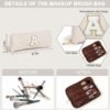 YOOLIFE 2 Cute Travel Makeup Bag Make Up Bag Cosmetic Bag Makeup Brush Bag for Teen Girl Friend Birthday Gifts for Women Her - Image 3