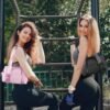 Mini Gym Bag for Women Girls Small Gym Tote Bag with Wet Compartment Waterproof Travel Duffle Bag Cute Workout Sport Bag - Image 2
