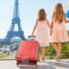 3 Pieces Clear Luggage Cover PVC Suitcase Protector Waterproof (Gray Border, Regular Style) - Image 6