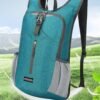 Foldable Lightweight Travel Backpack Packable Hiking Backpack for Women and Men Black Waterproof Small Backpack Mini Camping Back Pack for Beach Gym Outdoor Sport Running Travel Essentials - Image 4