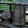 Hanke Suitcases with Wheels Expandable Foldable Luggage Bag Suitcase Collapsible Rolling Travel Bag Duffel Bag for Men Women Lightweight Suitcases without Telescoping Handle - Image 6