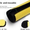 5 PCS Neoprene Luggage Handle Wrap/Grip/Identifier, Soft Trolley Case Grip Cover for Travel Bag Luggage Suitcase, Yellow - Image 4
