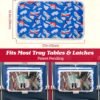 Lusso Gear Kids Tray Table Cover with Pockets - Airplane Travel Essentials for Babies, Toddlers, Adults - Travel Tray for Kids on Plane or Train - Airplane Must Haves and Flying Essentials - Airplanes - Image 8