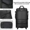 Hanke Suitcases with Wheels Expandable Foldable Luggage Bag Suitcase Collapsible Rolling Travel Bag Duffel Bag for Men Women Lightweight Suitcases without Telescoping Handle - Image 3