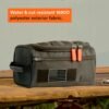 Fitdom Hanging Toiletry Bag Tactical Dopp Kit Case For Men. Perfect For Travel & Storage. Fits Large & Small Cosmetic, Clipper, Toothbrush, Shaving & Shower Care. Best Overnight Organizer - Image 5