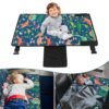 Toddler Airplane Bed, Airplane Seat Extender for Kids, Toddler Airplane Travel Essentials, No installation required,portable toddler bed,Waterproof & Tearproof Material - Storage Bag Included,