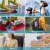 23oz Collapsible Silicone Water Bottle, BPA Free, Portable for Hiking, Travel, Camping, Yoga, Foldable, Leakproof, Lightweight, 690mL - Image 8