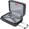 Wrangler Hard side Spinner Luggage, Charcoal, Carry-On 22" Inch - Image 6
