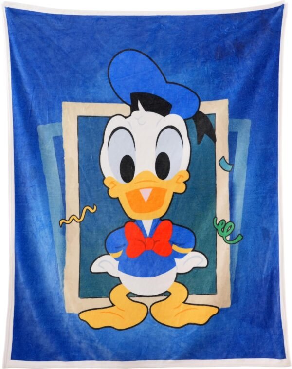 Kids Flannel Cute Cartoon Throw Blanket, Super Soft Cozy Plush for Girls Gift Blanket,Velvet Touch HD Fade Resistant Throw Blanket for Bedroom Couch Travel (Duck, Throw(50''×60''))