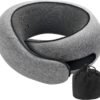 Travel Pillow, Neck Travel Pillow, Memory Foam Neck Travel Pillow, for Airplane Sleeping Neck Support,A Versatile and Exquisite Neck Pillow (Gray)