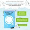 Squirrel Products Mom, I'm Bored Children's Activity Book, Fun Reusable Dry Erase Toy - Roadtrip Essentials, Word Games, Screen Free Activites for Kids Ages 3 and Up - Original Version - Image 3