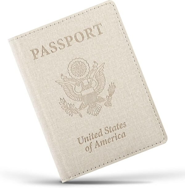 Passport Holder,Travel Essentials,Travel Gifts(Off White) - Image 2