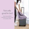 nodpod Body 6.5lb Compact Weighted Blanket I Perfect for Relaxation, Lounging, Napping, Sleeping & Travel I Glass Bead Filled, Machine Washable I Wisteria I (29" x 24") - Image 7