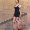 BAGSMART Weekender Bags for Women, Travel Duffel Bags with Shoe Compartment,Personal Item Travel Bag with Toiletry Bag - Image 2