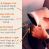 Vacay Travel Neck Pillow - Washable and Easy to Carry - Clip-on Carrying Bag Included - Image 4