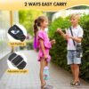 Water Bottle Carrier Bag for Kids, Insulated Water Bottle Holder with Adjustable Strap for 10/12/14/16/18oz Bottles, Bottle Bags Sleeve for Boys Girls School Travel Sports - Image 5