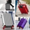 AWINNER 8 Pack Luggage Wheels Covers - Silicone Luggage Wheel Protector Covers for most 8 Spinner Wheel Suitcases or Office Chair Caster,Durable,Mute and Shock Absorption (Red) - Image 6