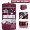 OlarHike 8 Set Packing Cubes for Travel, 4 Various Sizes(Extra Large,Large,Medium,Small), Luggage Organizer Bags for Travel Accessories Travel Essentials,For Carry on Suitcases (Burgundy) - Image 5
