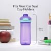 Contigo Jessie Kids Water Bottle, Leak-Proof Lid, 14oz, Dishwasher-Safe, Fits Most Cup Holders, 2-Pack Blue Poppy/Coral & Amethyst/Jade - Image 5