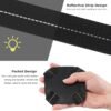 Travelkin Luggage Straps Bag Bungees for Suitcases Add a Bag, Travel Bag Bungee Belt for Luggage Carry On Bag (Black 2 Pack) - Image 4