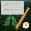 Quit Smoking Inhaler,Essential Oil Inhaler,Portable Smokeless Inhalers,Wooden Vaporless Inhaler,Mini Travel Essentials,Gifts for Men Who Have Everything,Gifts for Women - Image 4