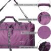 Woogwin Travel Duffel Bag Large Foldable Waterproof Overnight Bag for Beach Swim Bags Pool Sports Gym - Image 4