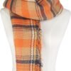 Women's Fall Winter Scarf Classic Tassel Plaid Tartan Warm Soft Chunky Large Blanket Wrap Shawl Scarves - Image 3