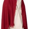 likemary Pashmina Shawls and Wraps for Women - Travel Blanket Scarf - Warm & Large Wool Wrap - Handmade Gift - Red Shawl
