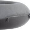 Travel Neck Pillow, Top Memory Foam Pillow for Head Support, Ideal for Airplanes, Cars, and Home Recliners, Adjustable and Soft (Grey) - Image 5